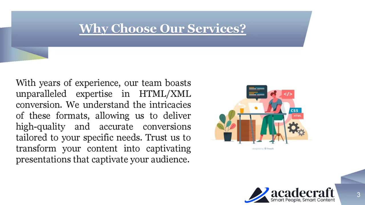 Html Xml Conversion Services