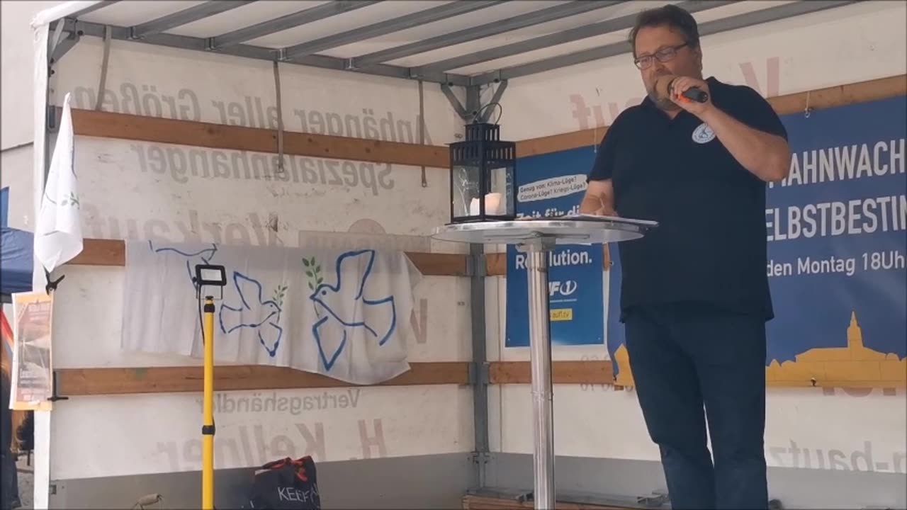 Richtigstellung zu SZ Redakteur SCHÖNBACH, VEIT GÄHLER - BAUTZEN, 18 09 2023, 137. MAHNWACHE 🕊