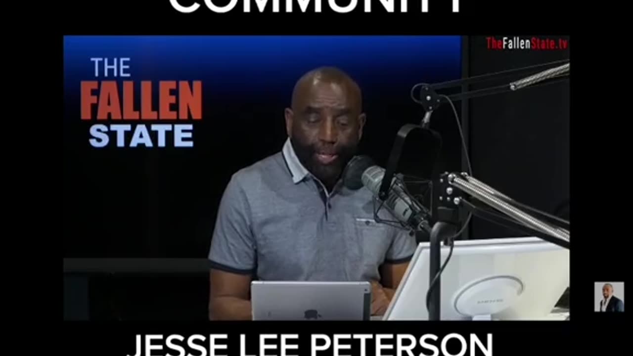 Jesse Lee Peterson asked Charleston White questions.