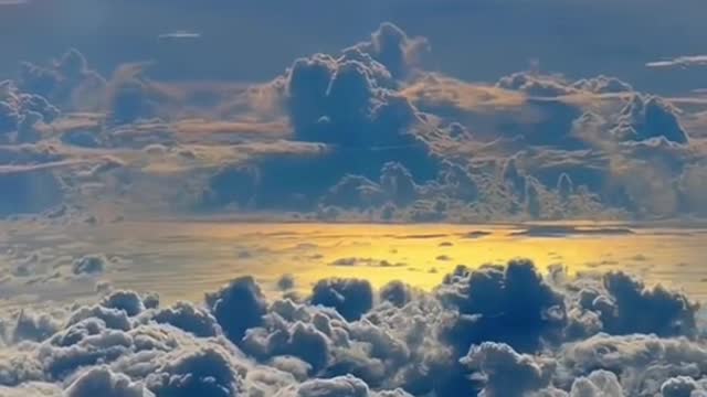 #tiktok #foryou #beauty #cloudsinthesky #blue #redcloud #scenery