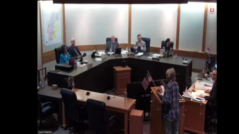 BUTTE COUNTY BOARD OF SUPERVISORS 10/25/22: I WON'T PLEDGE ALLEGIANCE TO THE CORPORATION