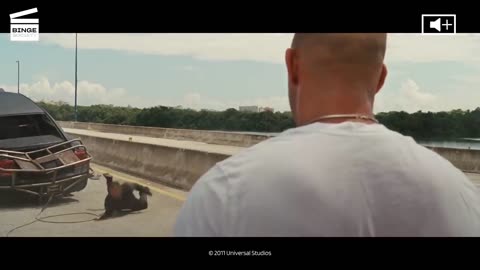 Fast Five: Hobbs let them go HD CLIP