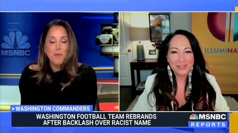 Liberal Activist on MSNBC Drops Not-So-Subtle Hints About Which 'Racist' Team Names Are Next
