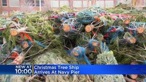 Chicago's Christmas tree ship is back at Navy Pier