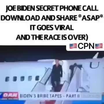 Joe Biden’s secret phone call! To Ukraine!