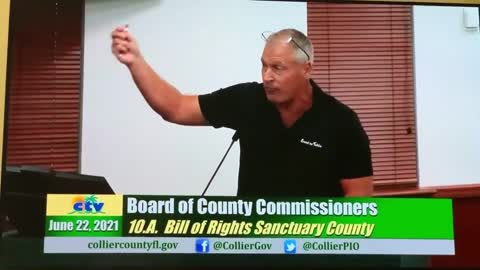 Man Stands Against Florida County Council - Demands They Do Their Duty