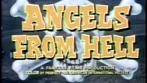 ANGELS FROM HELL (1968) biker gang movie trailer