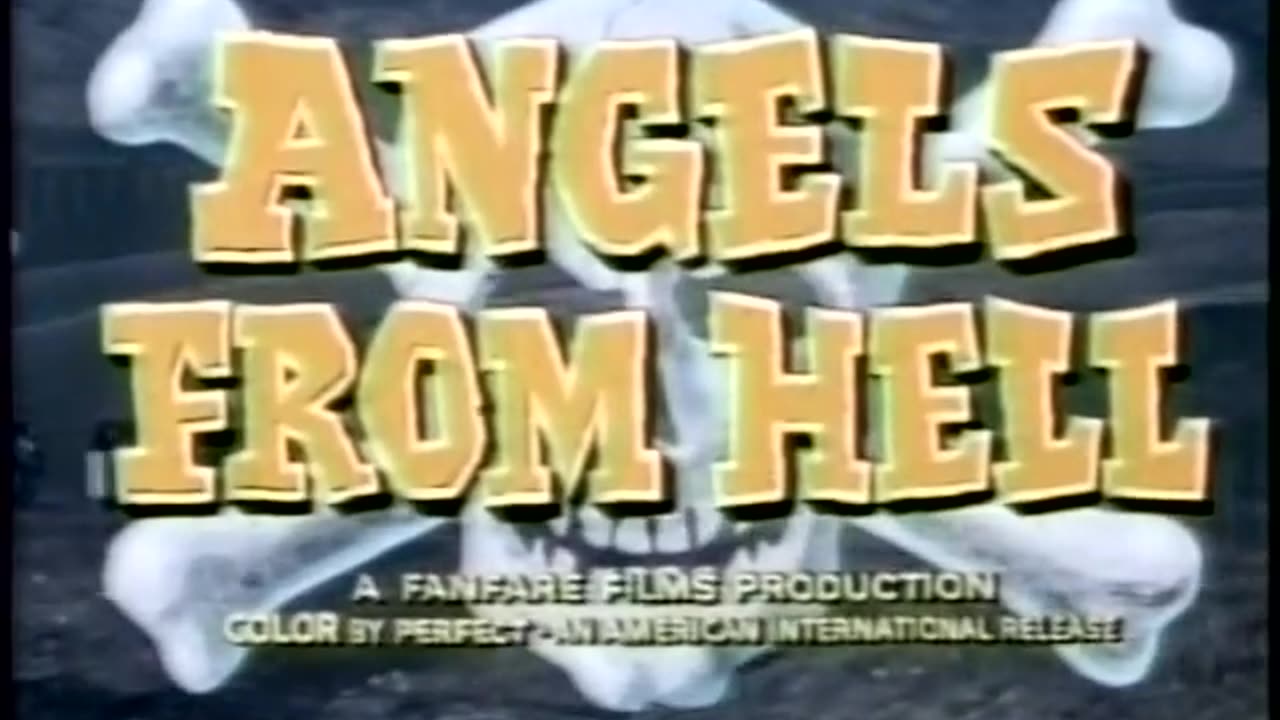 ANGELS FROM HELL (1968) biker gang movie trailer