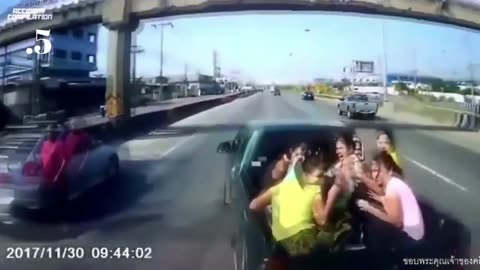 Dangerous Road Accident