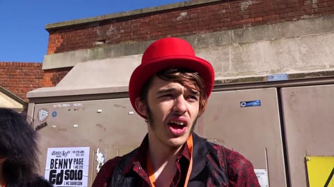 Exeter Devon Gay LGBTQIA+ Pride 2015 Lucius and Tom