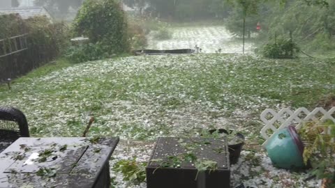 Lindsay Hail Storm August 3 2023