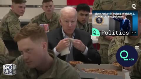 Joe Biden Disrespects Troops In Poland