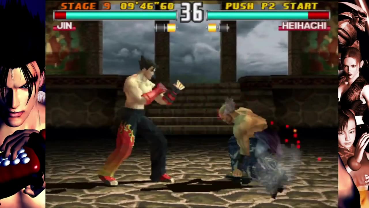 Kazuya & Jin Play TEKKEN 3 - Part