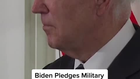 Biden Pledges MilitaryAction Should ChinaInvade Taiwan