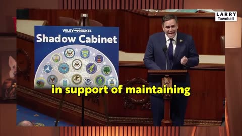NC Democrat Rep Wiley Nickel reveals the Shadow cabinet to undermine Trump Admin