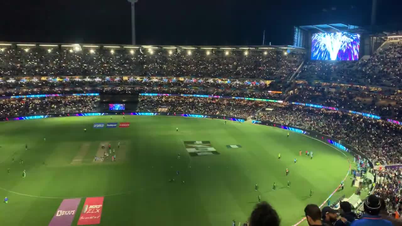 LightShow at MCG. #diwali #diwalispecial