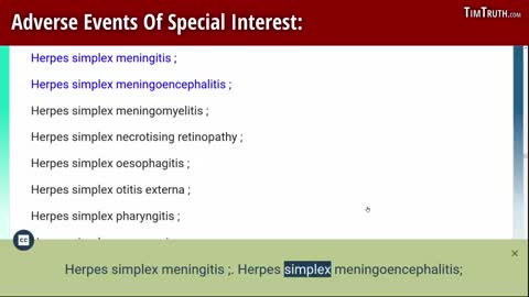 BOMBSHELL!! Pfizer Vaccine Study's Massive List Of Adverse Events Of Interest!!