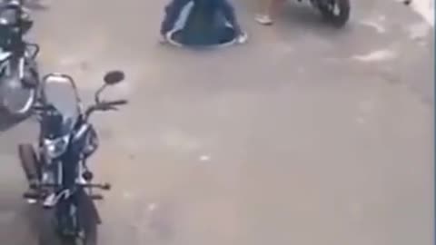 instant karma 🙆🤔😛😂