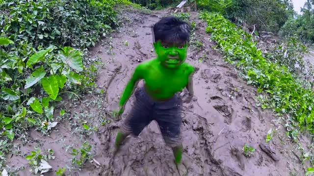 HULK BOY Funny Transformation failed to escape | hulk transformation