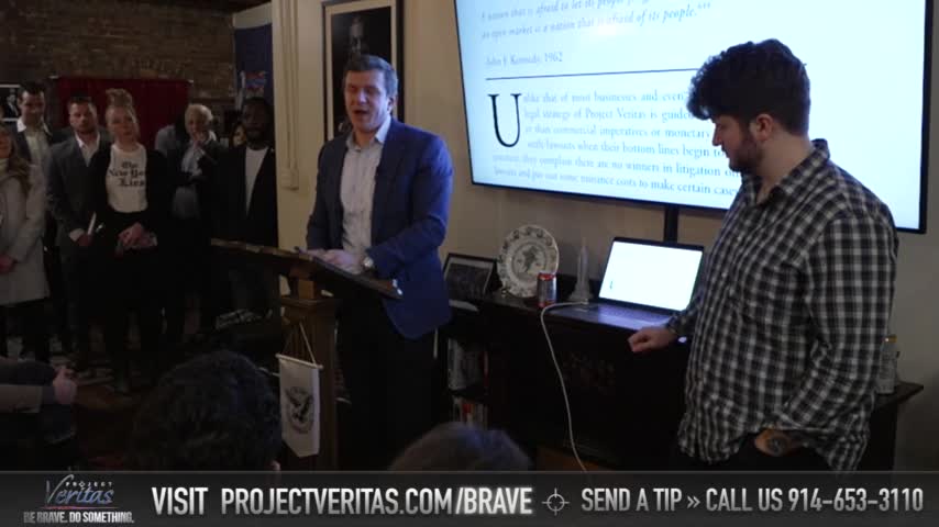 James O'Keefe at NYYRC: "The greatest threat against Project Veritas is my own government."