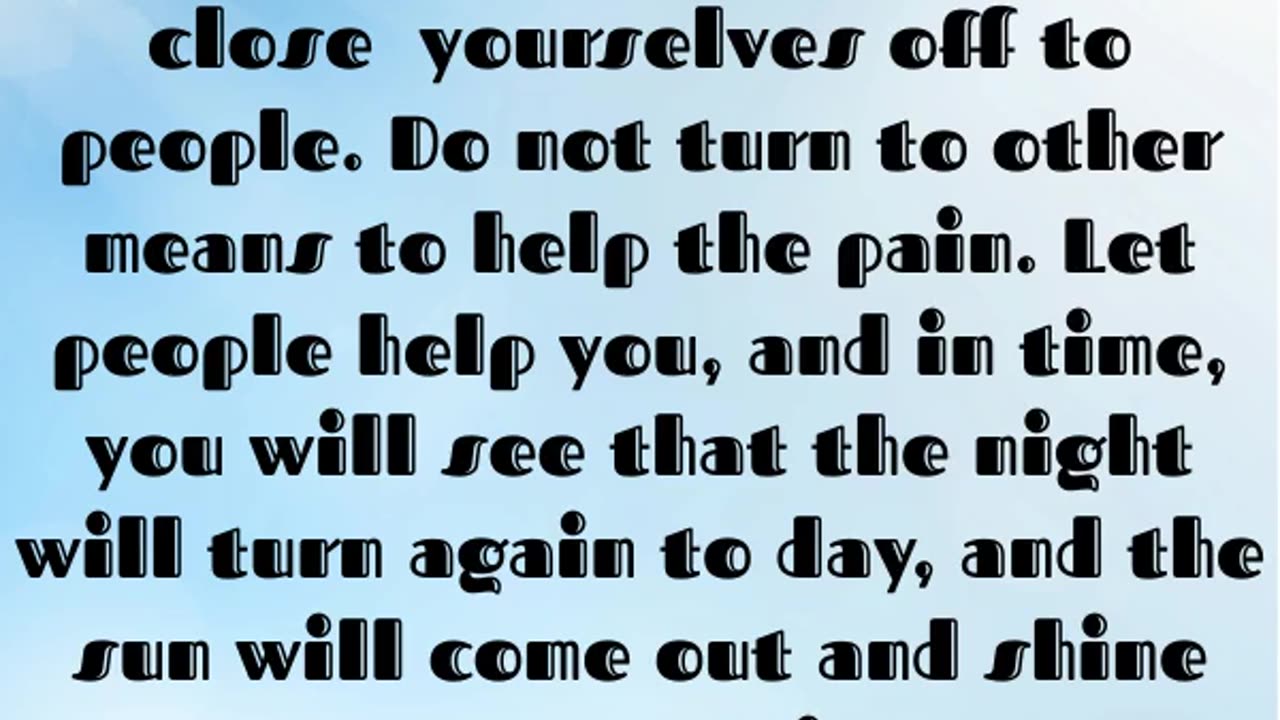 Does Grief Have A Tomorrow?