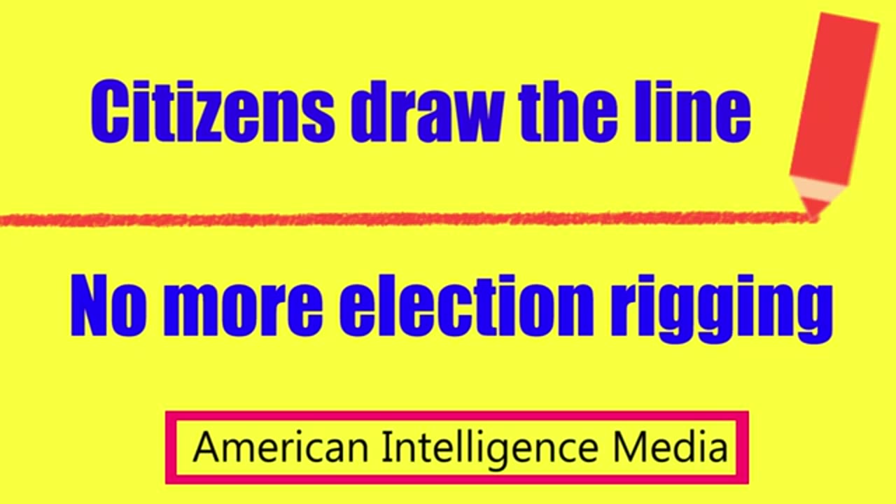 AIM CITIZENS DEMAND - No more election rigging, meddling, and_or interference