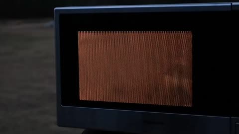 Microwave a banana