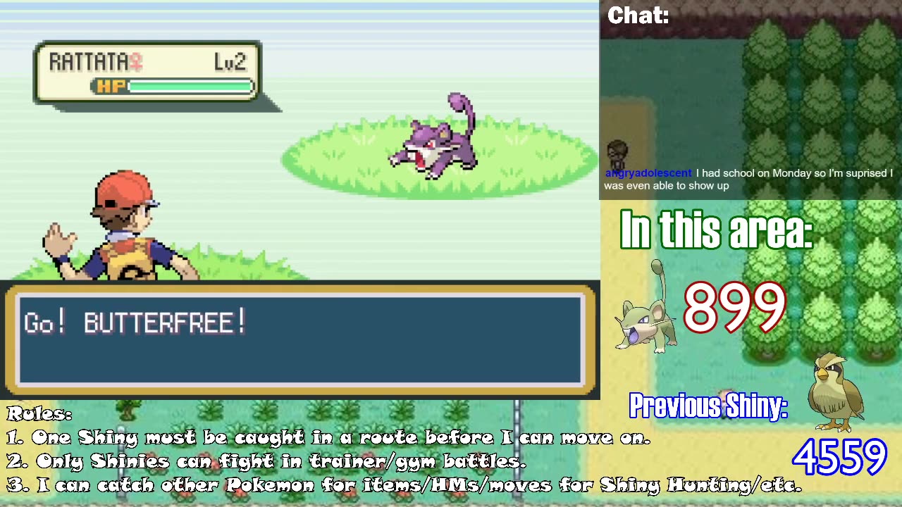 Pokémon FireRed, but I need to catch a Shiny to leave a Route #21 *STREAM ARCHIVE*