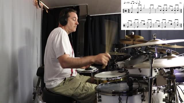 LEÇON en 1 MINUTE "Groove swing + contre temps"