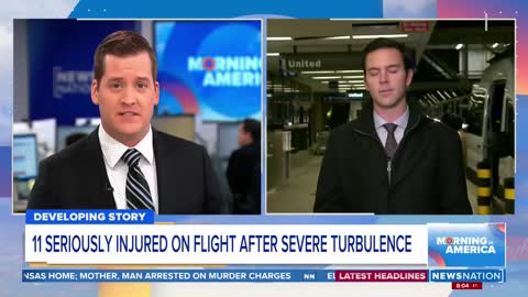 11 seriously injured by severe turbulence on flight to Hawaii Morning in America