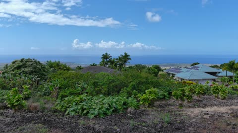 KONA HILLS LOT - AERIAL DRONE FOOTAGE - APPROXIMATE VIEWPLANES