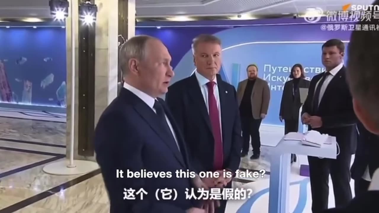 Putin Is Shown American Moonlanding Footage That Google A.I. Says Is Fake!