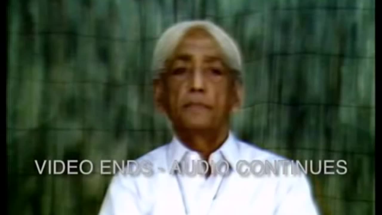 O que irá unir a Humanidade? - 1972 - Jiddu Krishnamurti