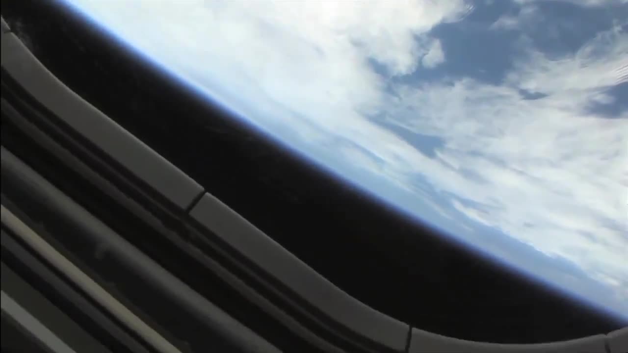 Endeavour's External Tank Falls Away