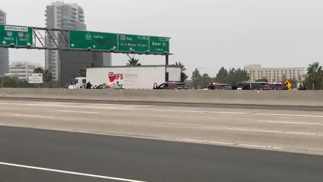 Stand-off With Trafficking Suspect In Santa Ana, CA