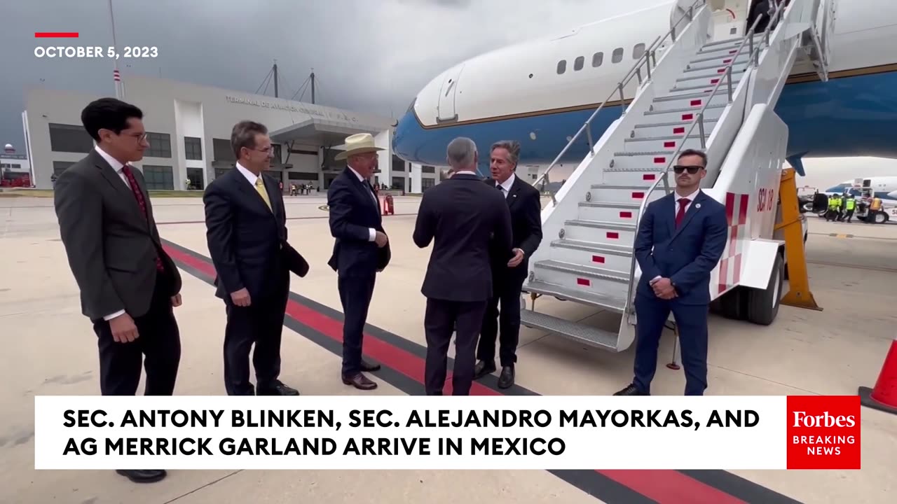 BLINKEN, MAYORKAS, GARLAND ARRIVE IN MEXICO AFTER BIDEN ALLOWS BORDER WALL CONSTRUCTION IN TEXAS