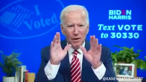 biden "we put together voting fraud"