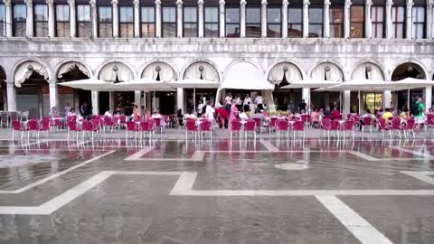 Out of season flooding hits Italy's Venice