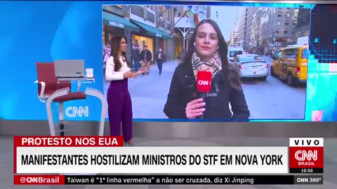 Lewandowski e Gilmar Mendes criticam ataques que sofreram em Nova York | CNN 360°