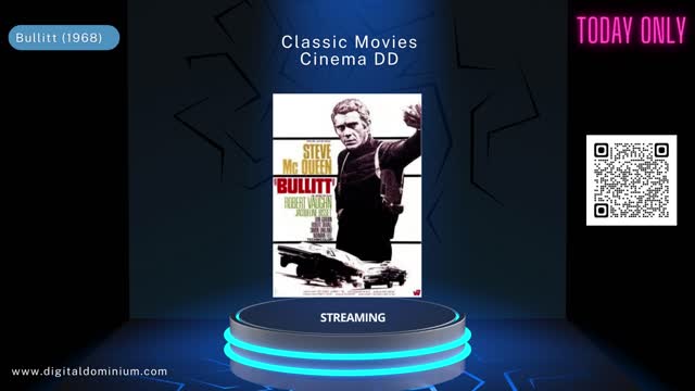 Assista o clássico Bullitt (1968)