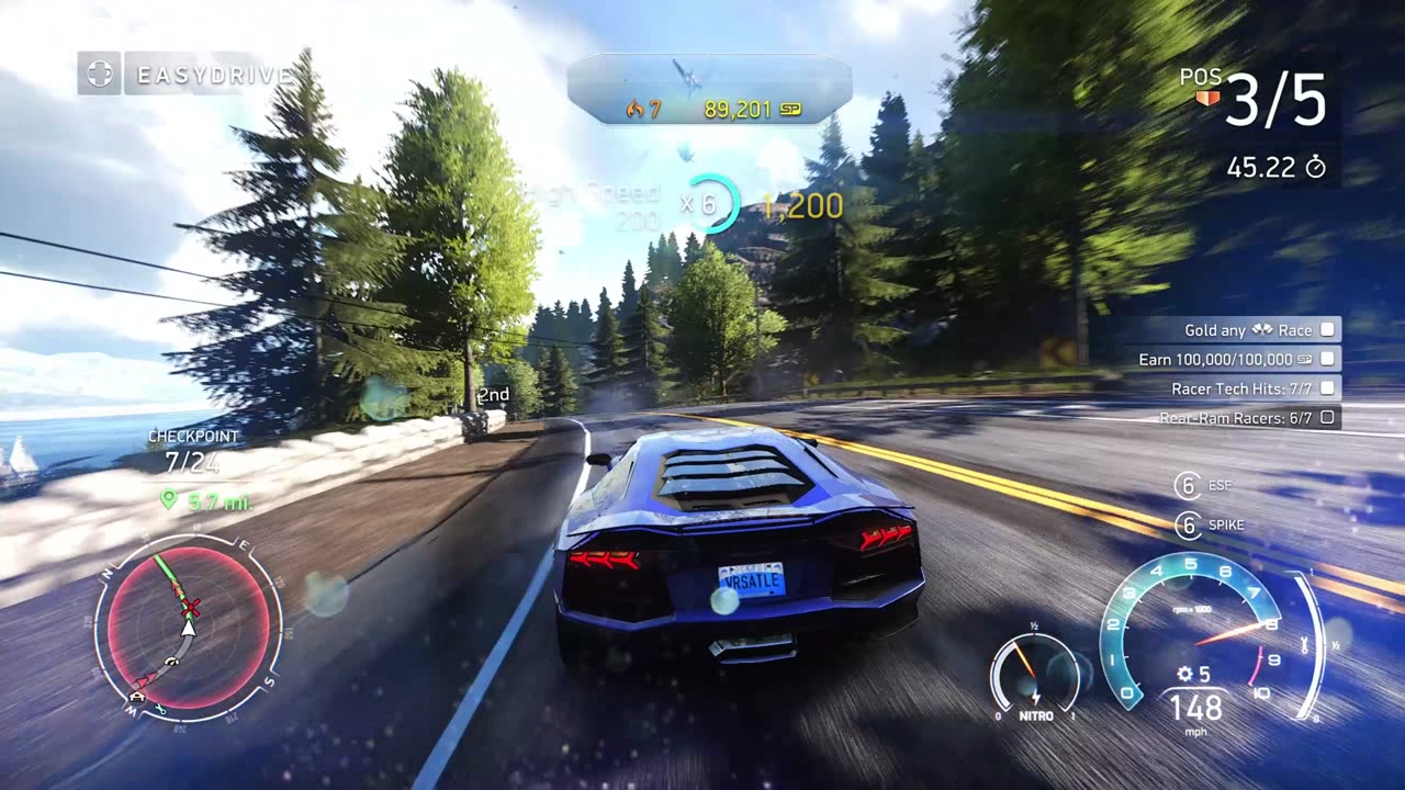 Lamborghini Aventador LP700-4 Racer Gameplay | Need for Speed: Rivals