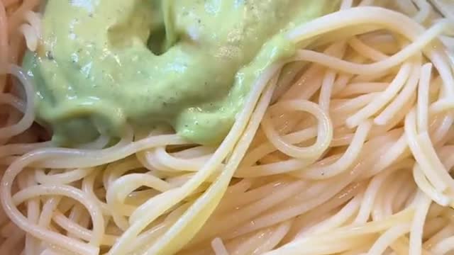 Avocado pasta is underrated