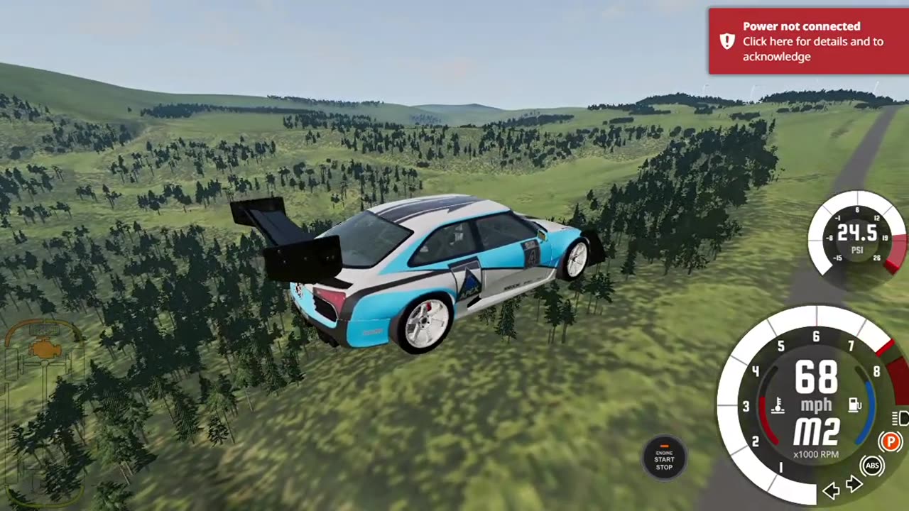 BeamNG drive's gooofy phisics