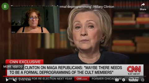 Hillary Witch is a Masked Fake Hillary