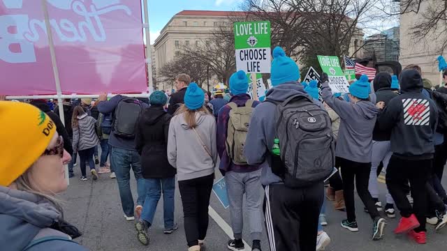 March for Life Washington, DC, January 20, 2023