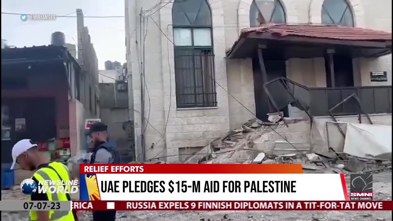 UAE pledges $15-m aid for Palestine