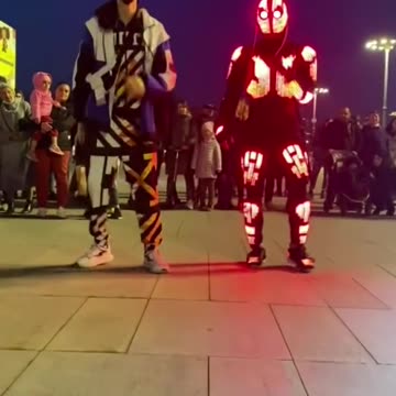 The dance was very beautiful.