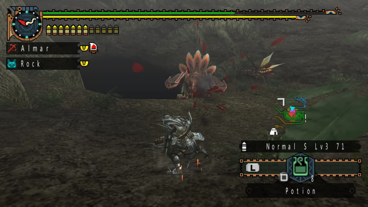 MHFU - Sleepy Miasma Poison Mist (Nekoht 8*) Quest Walkthrough