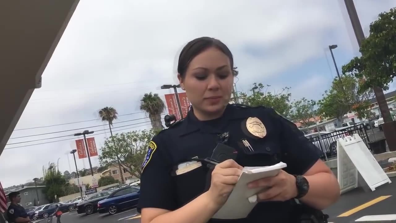 Officer Estrada (Finally, a NICE cop!)