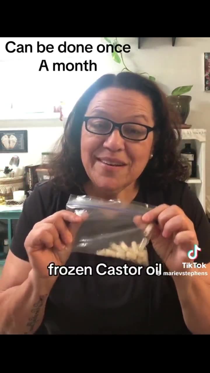 Parasites: The Frozen Castor Oil Protocol (read description)